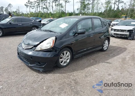 2009 Honda Fit Sport z USA, uszkodzony, nr VIN JHMGE88419S043591